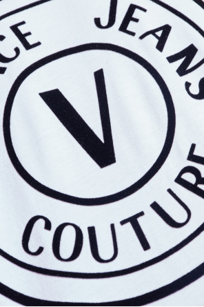 Versace Jeans Couture T-shirt with a velvet-finish print