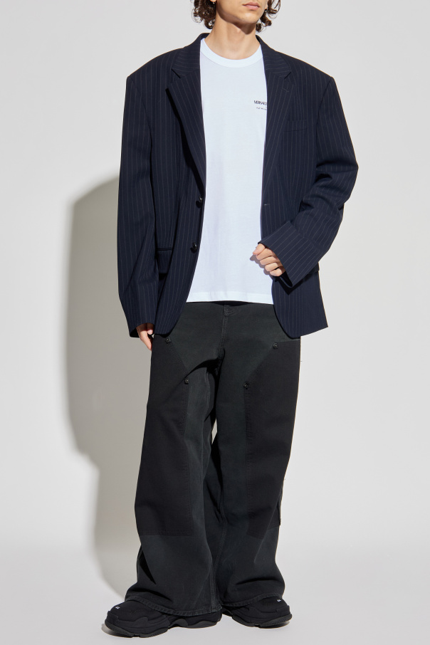 Versace Jeans Couture Camiseta con logotipo estampado