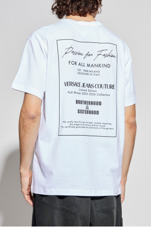 Versace Jeans Couture Camiseta con logotipo estampado