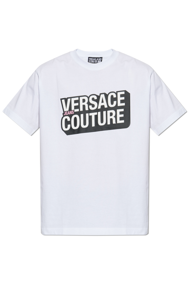 T-shirt with print od Versace Jeans Couture