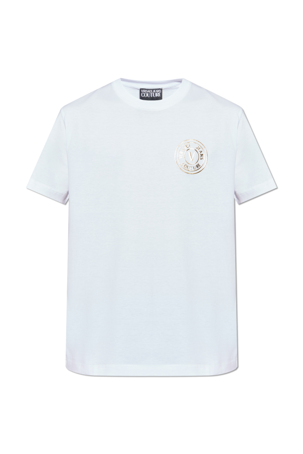 T-shirt with printed logo od Versace Jeans Couture