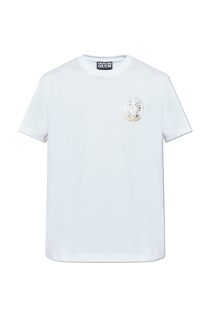 T-shirt with printed logo