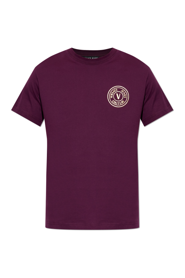 T-shirt with printed logo od Versace Jeans Couture