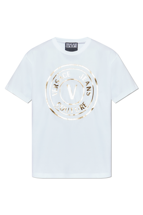 T-shirt with printed logo od Versace Jeans Couture