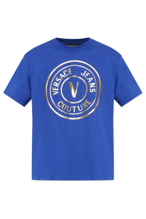 T-shirt with printed logo