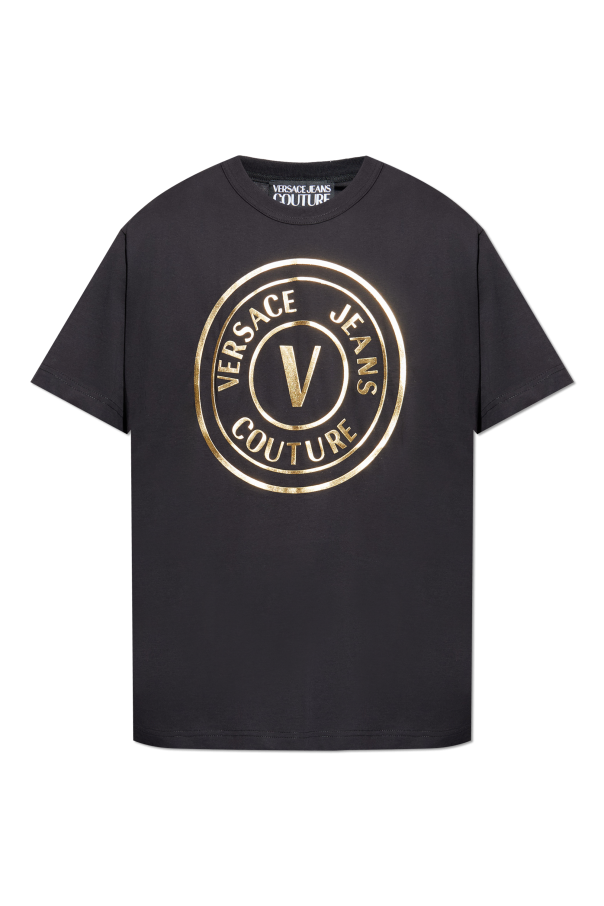 T-shirt with printed logo od Versace Jeans Couture