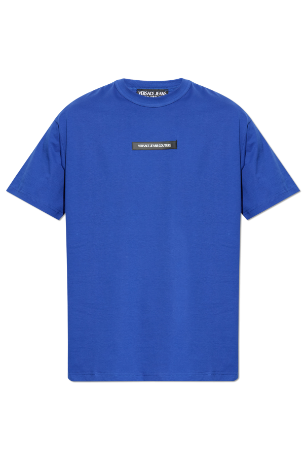 T-shirt with logo patch od Versace Jeans Couture