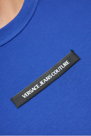 Versace Jeans Couture T-shirt with logo patch