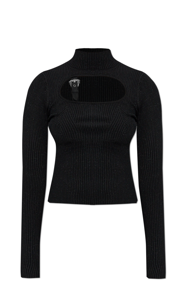 Top with a stand-up collar od Versace Jeans Couture