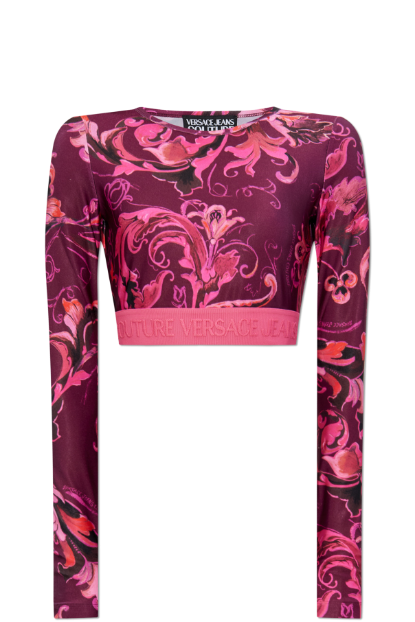 Short top with long sleeves od Versace Jeans Couture