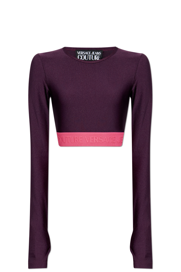 Short top with long sleeves od Versace Jeans Couture