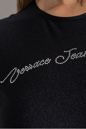 Versace Jeans Couture Top con logo z