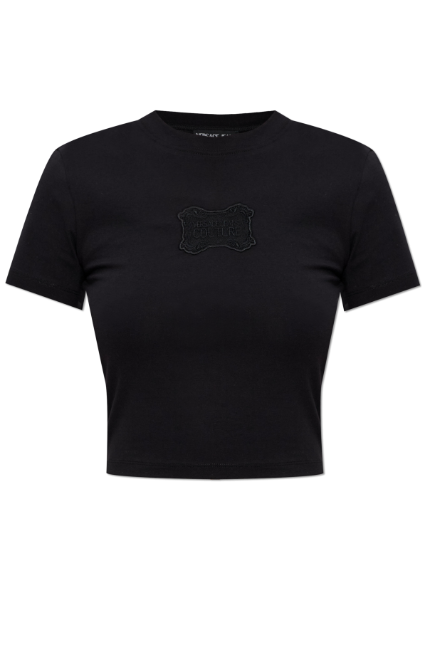 T-shirt with embroidered logo od Versace Jeans Couture