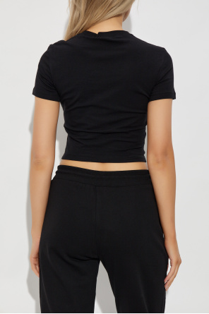 Versace Jeans Couture Camiseta con logo bordado