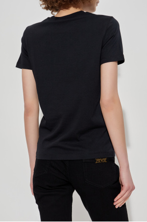 Versace Jeans Couture T-shirt with print and shimmering appliqués