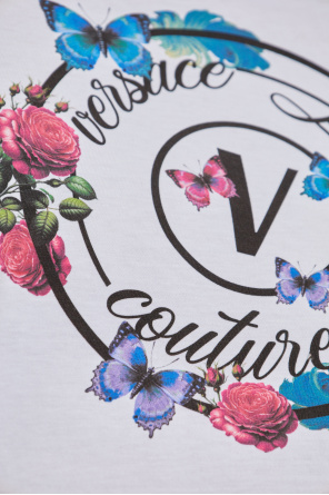 Versace Jeans Couture Camiseta con estampado colorido
