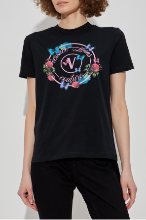 Versace Jeans Couture T-shirt with a colourful print