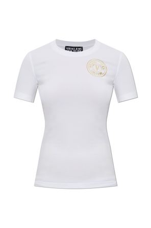 T-shirt with printed logo