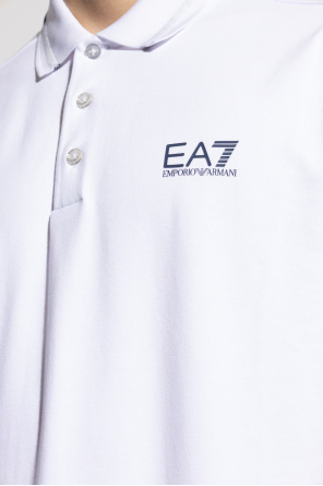 EA7 Emporio Armani Polo z nadrukowanym logo