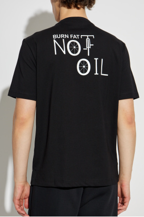 EA7 Emporio Armani T-shirt z nadrukowanym logo