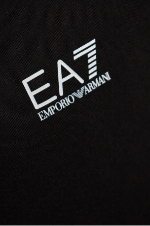 EA7 Emporio Armani T-shirt z nadrukowanym logo