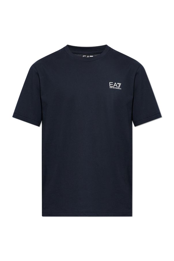 T-shirt with printed logo od EA7 Emporio Armani