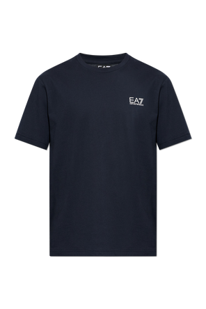 T-shirt with printed logo