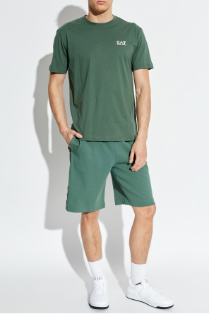 Camiseta con logo estampado od EA7 Emporio Armani