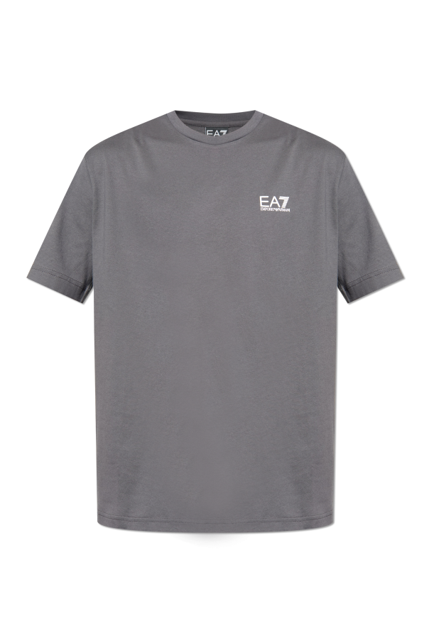 T-shirt with printed logo od EA7 Emporio Armani