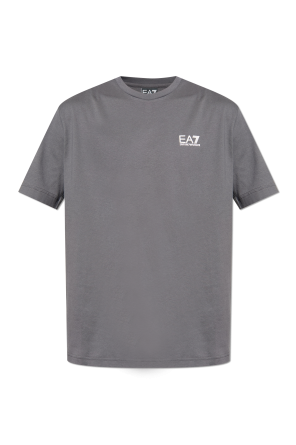 T-shirt with printed logo od EA7 Emporio Armani