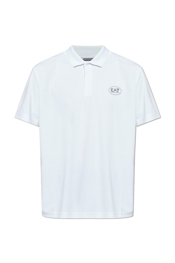 Polo with logo od EA7 Emporio Armani