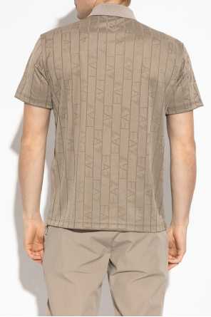 EA7 Emporio Armani Polo mit Monogramm
