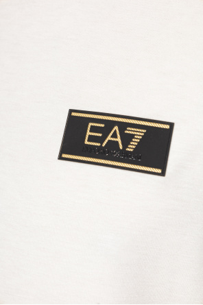 EA7 Emporio Armani Camiseta con parche con logo