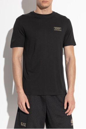 EA7 Emporio Armani Camiseta con parche con logo