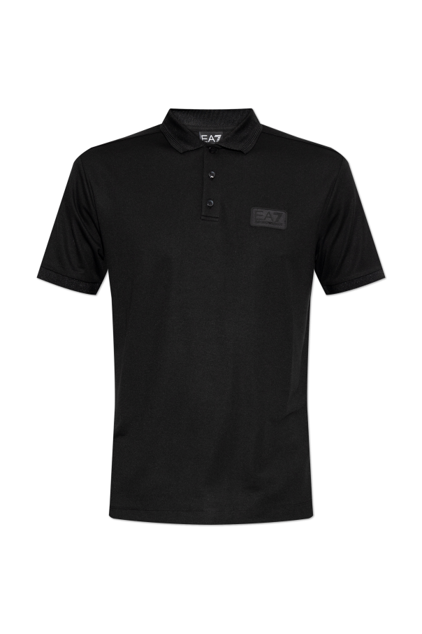 Polo with logo od EA7 Emporio Armani