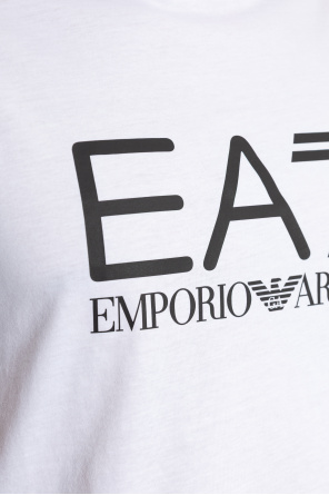 EA7 Emporio Armani T-Shirt mit aufgedrucktem Logo
