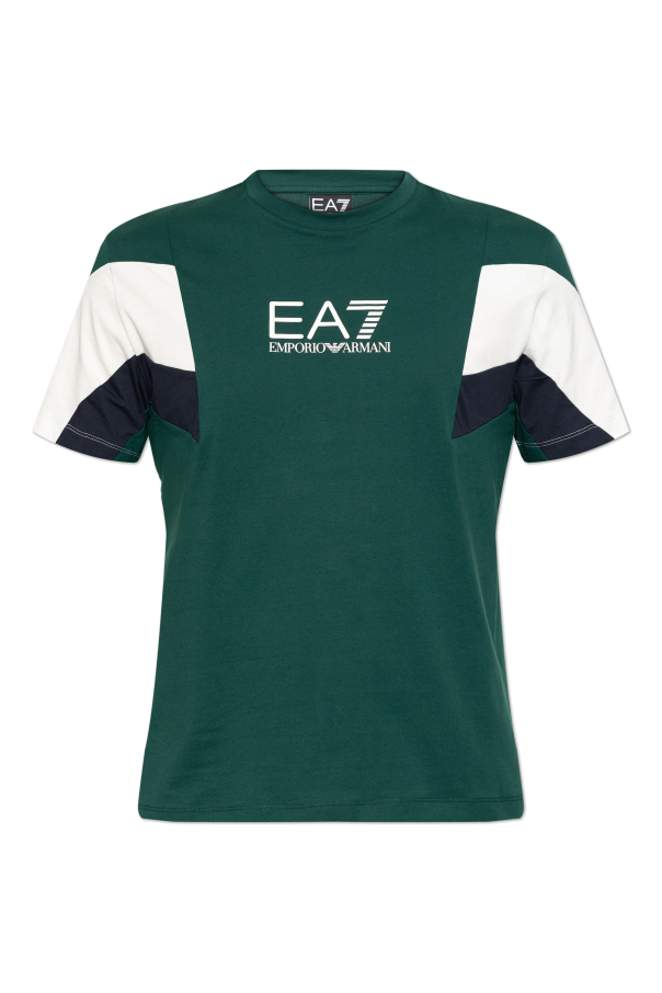 T-shirt with logo od EA7 Emporio Armani
