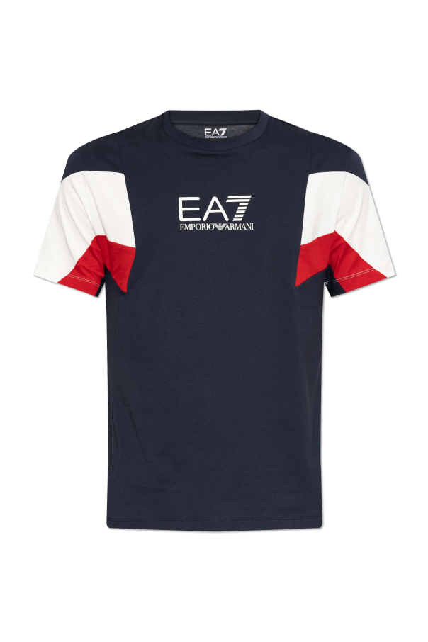 T-shirt with logo od EA7 Emporio Armani