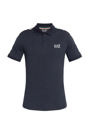 Poloshirt mit aufgedrucktem Logo