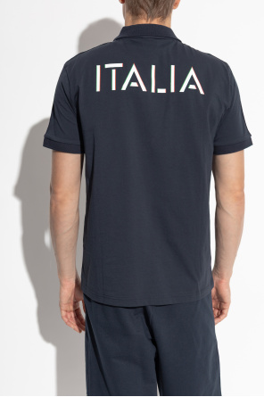 EA7 Emporio Armani Poloshirt mit aufgedrucktem Logo