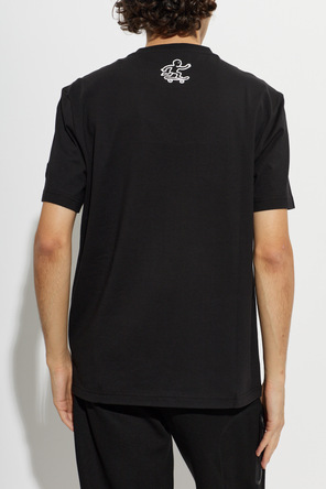EA7 Emporio Armani T-shirt z nadrukiem