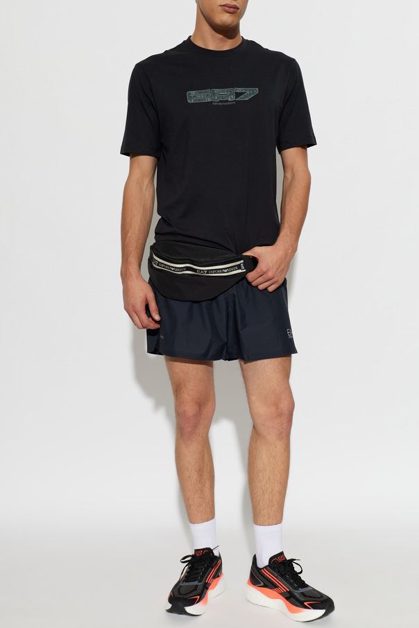 EA7 Emporio Armani EA7 Emporio Armani Black Logo T-Shirt