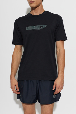 EA7 Emporio Armani EA7 Emporio Armani Black Logo T-Shirt