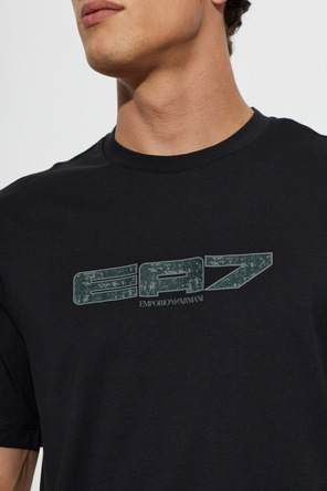 EA7 Emporio Armani EA7 Emporio Armani Black Logo T-Shirt