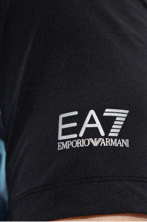 EA7 Emporio Armani T-Shirt mit Aufdruck