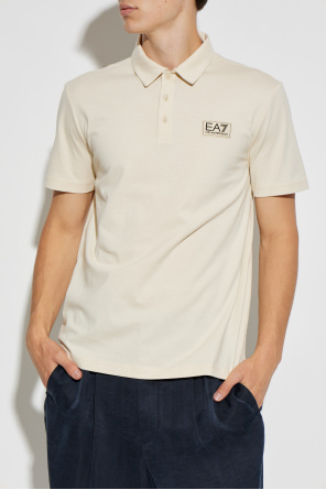 EA7 Emporio Armani Polo shirt with logo patch
