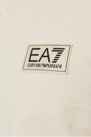 EA7 Emporio Armani Polo shirt with logo patch