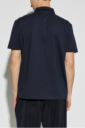 EA7 Emporio Armani Polo with logo patch