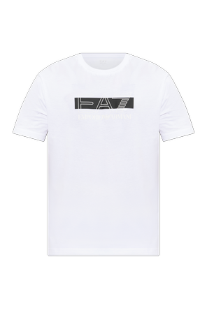 T-shirt with printed logo