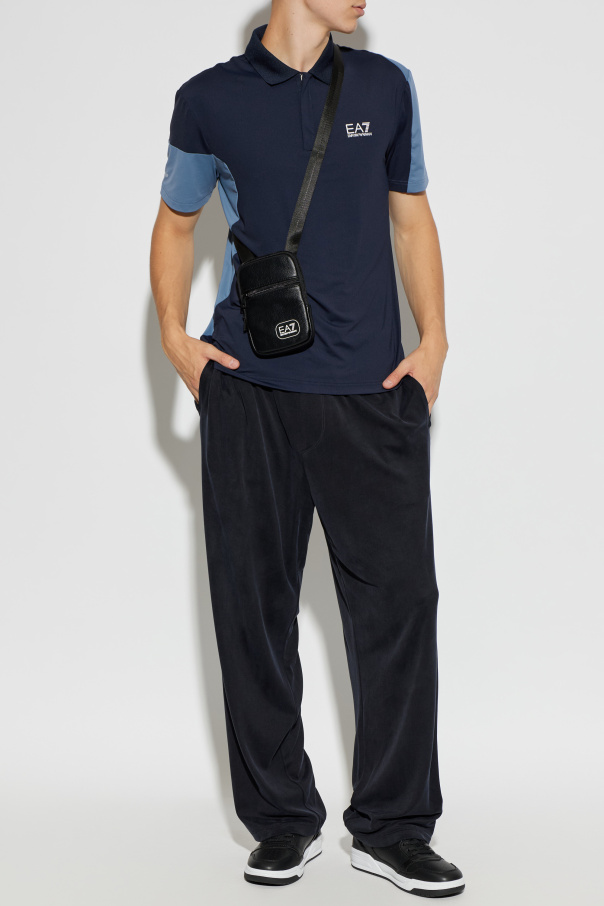 EA7 Emporio Armani Polo shirt with printed logo